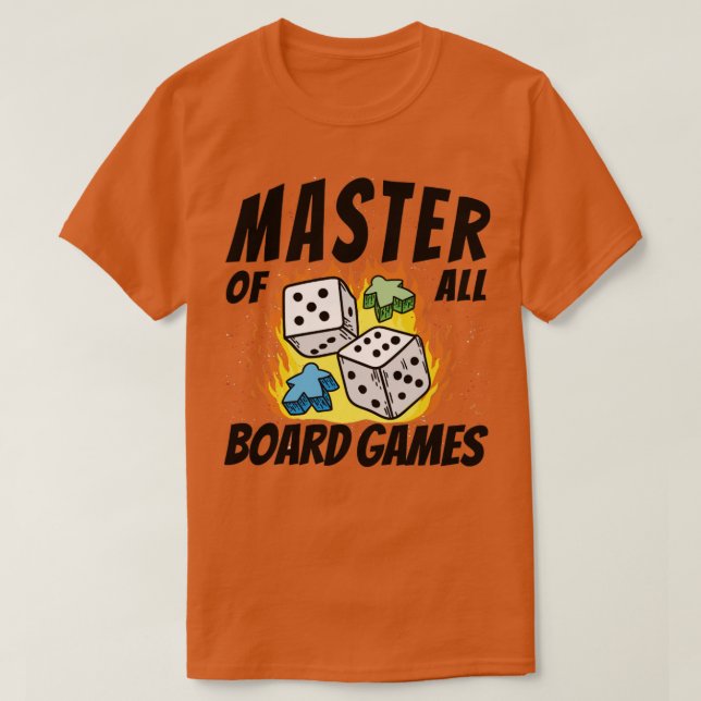 T-shirt Jeux de société (Design devant)