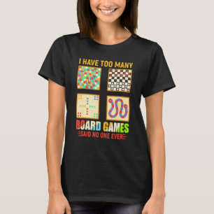 T-shirt Jeux de société Citation de jeu Gamer Pun Concepti