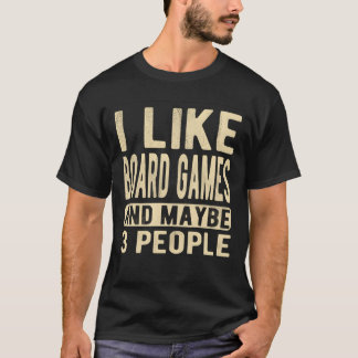 T-shirt Jeux de société dire ami