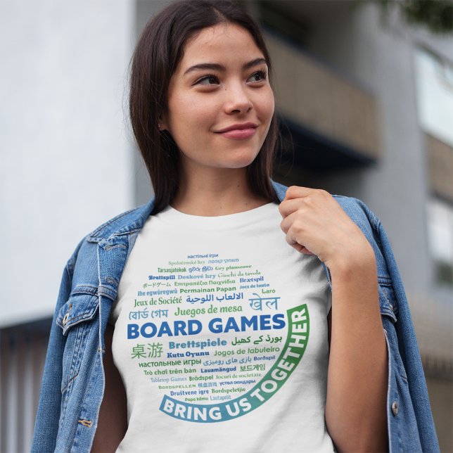 T-shirt Jeux de société nous rassemblent Femmes Chemise (Créateur téléchargé)