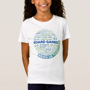 T-Shirt Jeux de société nous rassemblent filles chemise
