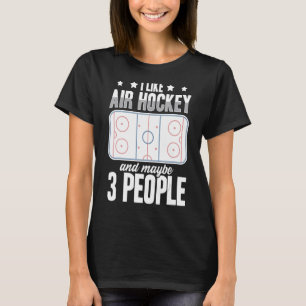 T-shirt Jeux de table de hockey sur air Règles Mini Paddle