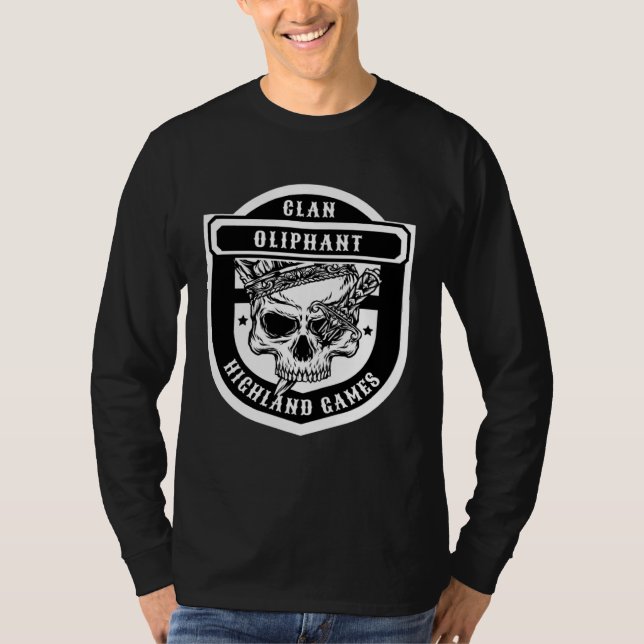 T-shirt Jeux du clan écossais Oliphant (Devant)