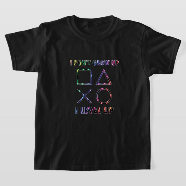 T-shirt Jeux - Niveau supérieur (Poser)