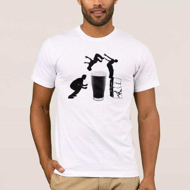 T-shirt Jeux Olympiques de bière (Devant)