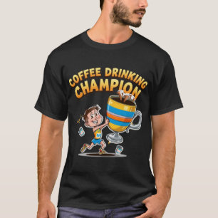 T-Shirt Jeux Olympiques de Boisson de Café - Caféi