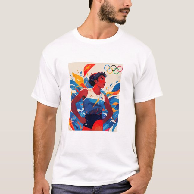 T-shirt Jeux Olympiques Paris (Devant)