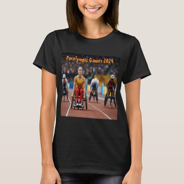 T-shirt Jeux paralympiques de 2024 (Devant)