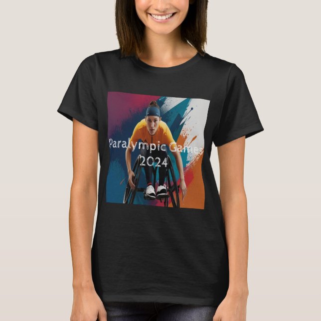T-shirt Jeux paralympiques de 2024 (Devant)