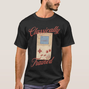 T-shirt Jeux portables de jeux vidéo rétro vintage formés
