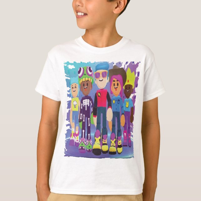 T-shirt Jeux pour enfants (Devant)