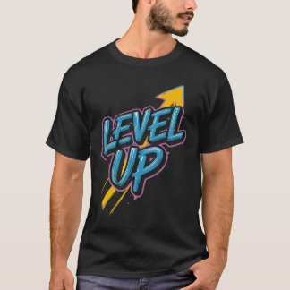T-shirt Jeux Rétro Niveau Supérieur Garçons Filles Hommes 