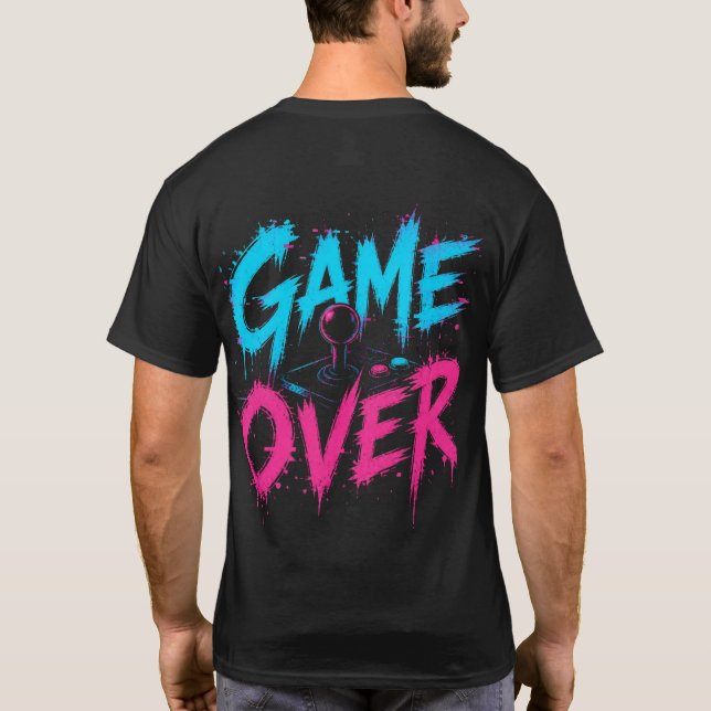 T-shirt Jeux Rétro Nostalgiques (Dos)