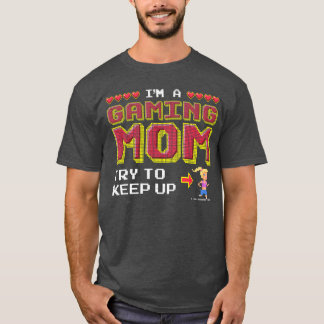T-shirt Jeux Rétro Style Gamer 90 pour maman rétro