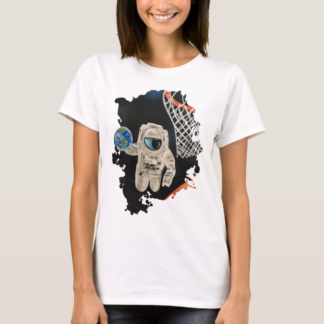 T-shirt Jeux spatiaux (Devant)