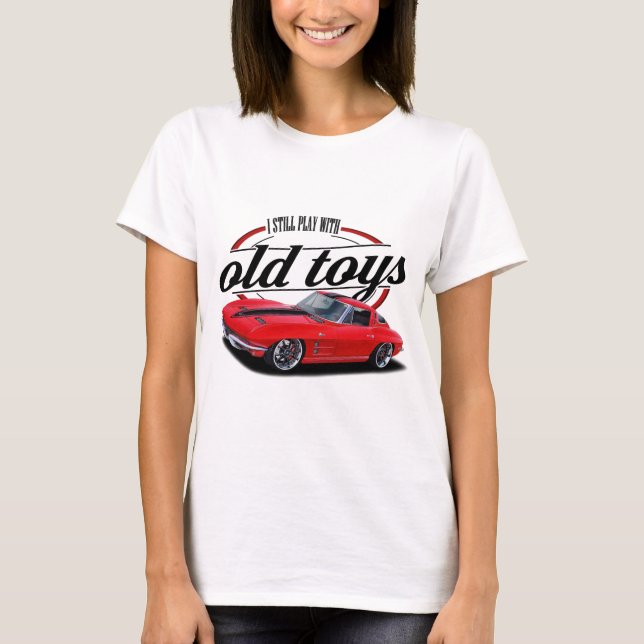 T-shirt Jeux toujours avec corvette (Devant)