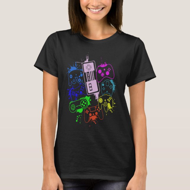 T-shirt Jeux vidéo Cool Gamer 3 (Devant)
