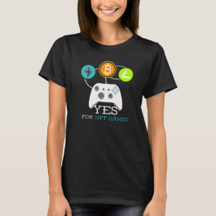 T-shirt Jeux vidéo Crypto jeu Nft Gamer