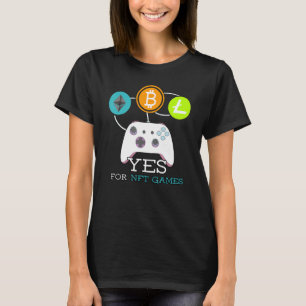 T-shirt Jeux vidéo Crypto jeu Nft Gamer