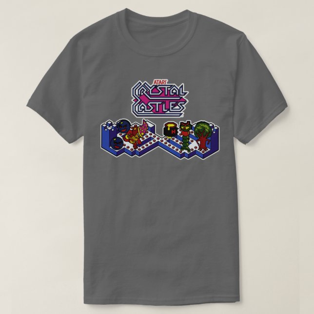T-shirt Jeux vidéo Crystal Castles (Design devant)