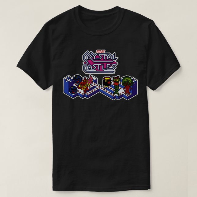 T-shirt Jeux vidéo Crystal Castles (Design devant)