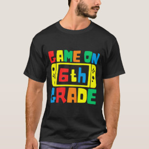 T-shirt Jeux vidéo de rentrée scolaire pour enfants sur Ga
