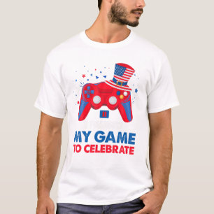 T-shirt Jeux Vidéo Drôle 4 juillet 2021 J'Ai Suspendu Mo