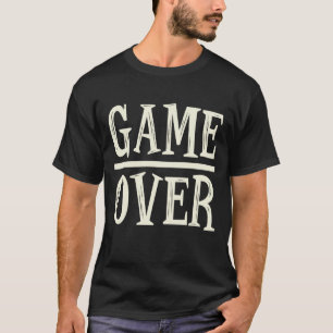 T-shirt Jeux vidéo Game Over 