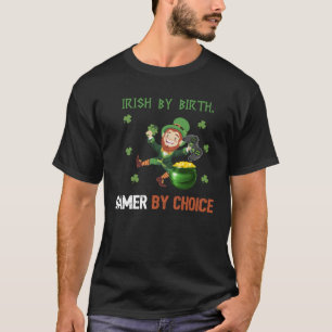 T-shirt Jeux vidéo irlandais de naissance, joueur de choix
