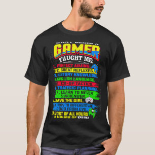 T-shirt Jeux Vidéo Joueur Cool Ado garçons Hommes Femmes