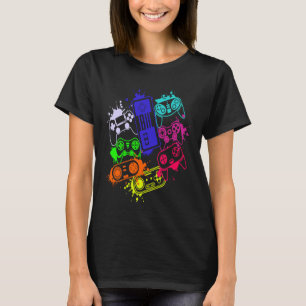 T-shirt Jeux Vidéo Joueur Hommes Femmes 1