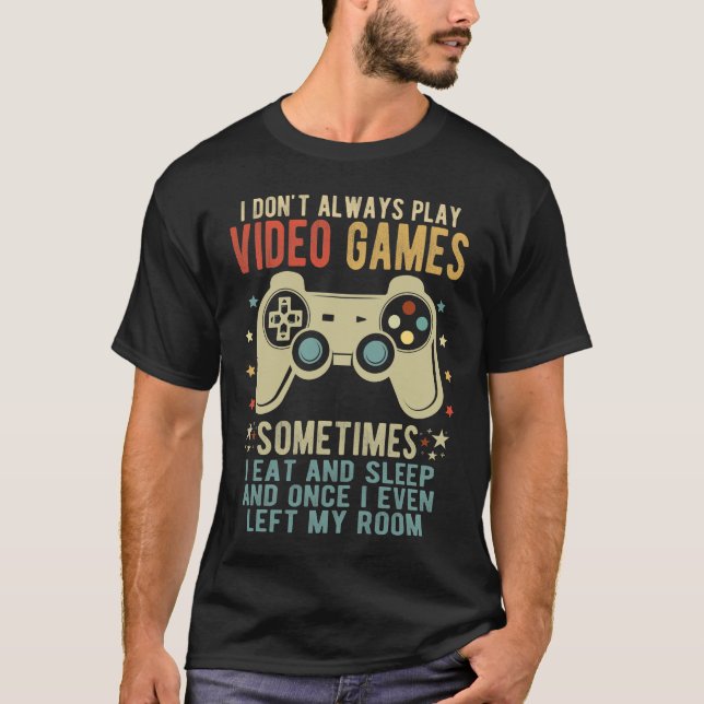 T-shirt Jeux Vidéo Joueurs amusants Joueurs de jeux (Devant)