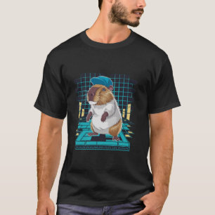 T-shirt Jeux Vidéo Lover Capybara Funny Jeux Vidéo Capyb