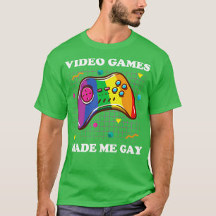 T-shirt Jeux Vidéo M'A Fait Gay Gaymer LGBT Priede Gay Gam