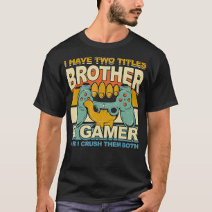 T-shirt Jeux Vidéo Professionnels Gamer Boys Kids Cadeaux 