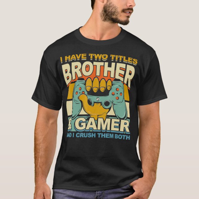 T-shirt Jeux Vidéo Professionnels Gamer Boys Kids Cadeaux  (Devant)