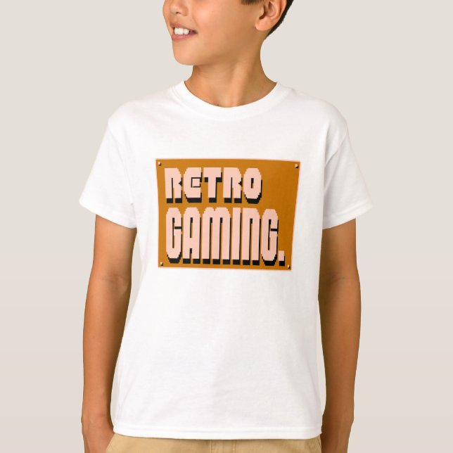 T-shirt Jeux vidéo rétro (Devant)