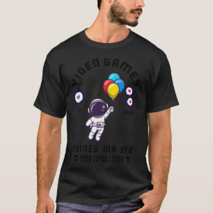 T-shirt Jeux Vidéo ruiné ma vie