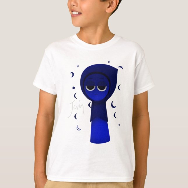 T-shirt Jevin dans Sprunki 3D (Devant)