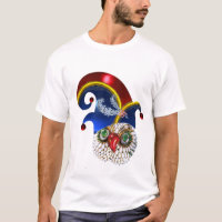 JEWEL OWL ET ELF CASQUETTE AVEC DES PLUMES DE DIAM
