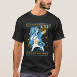 T-shirt Jewnicorn Dabbing Unicorn Hanoukka Channukah Gir<br><div class="desc">Jewnicorn Dabbing Unicorn Hanoukka Channukah Girls Boy.</div>