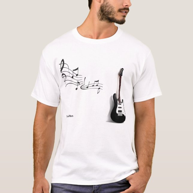 T-shirt jf Co de guitare… (Devant)
