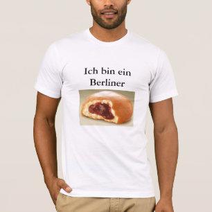 T-shirt JFK, Berlinois d'ein de poubelle d'Ich
