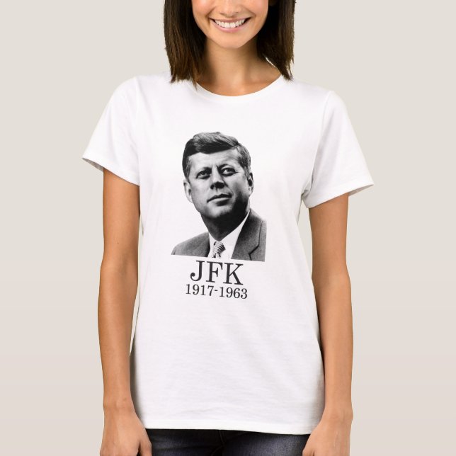 T-shirt JFK - John F. Kennedy (Devant)