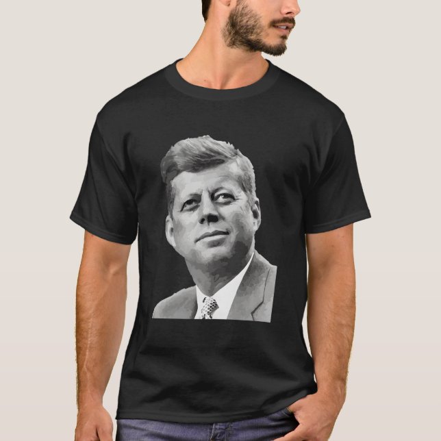 T-shirt Jfk John F Kennedy 35E Président (Devant)