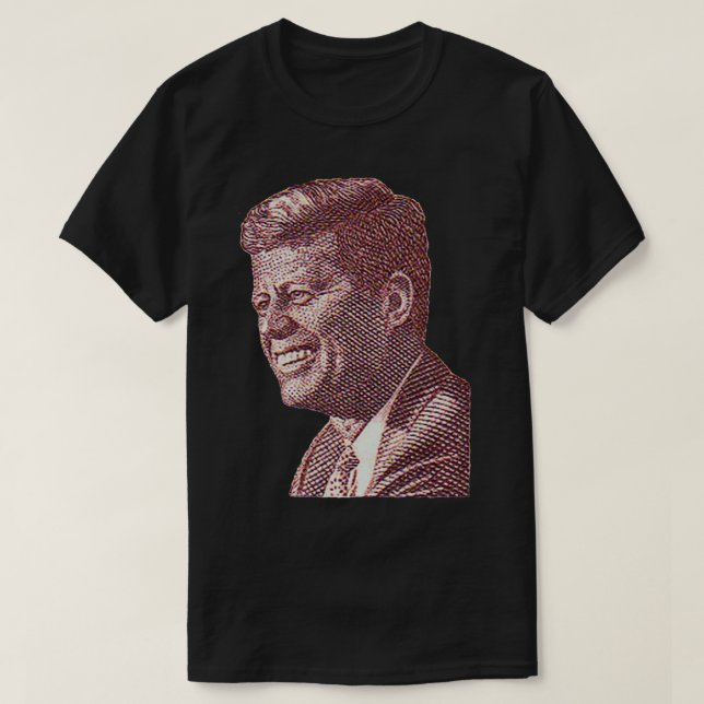 T-shirt JFK John F Kennedy 35e Président (Design devant)