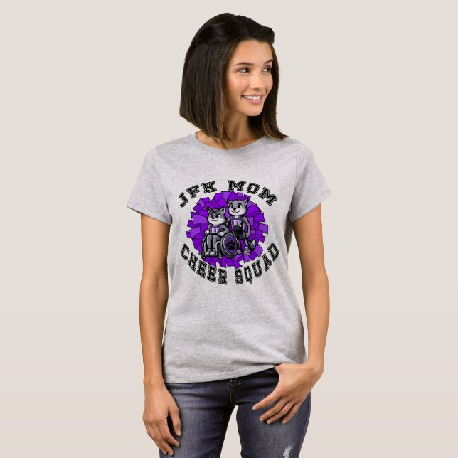 T-shirt JFK Maman Cheer Squad (Devant entier)