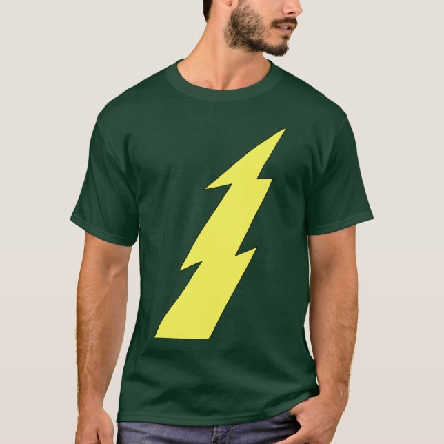 T-shirt JG Lightning Bolt retro boy (Devant)