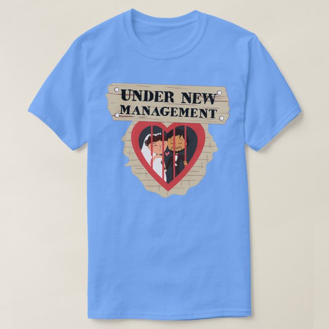T-shirt JGA Marié sous nouvelle direction (Design devant)