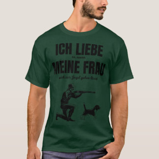 T-shirt Jger lustiger Spruch liebe meine Frau